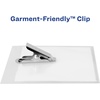 image:imageClipStyle Name Badge Holder with LaserInkjet Insert Top Load 4 x 3 White 100Box200 name tags