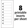 image:imageThe Mighty Badge by Avery 1 x 3 Silver Name Tags 4 ID Badges 32 Inserts for Laser Printers 712004 Badges