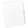 image:imageAvery AveryStyle Legal Side Tab Dividers 26Tab 76100 Letter Size White 25 per Set 11397One Size Pack of 12