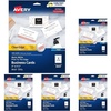 image:imageAvery Clean Edge Printable Business Cards with Sure Feed Technology 2 x 35 White 160 Blank Cards for Inkjet Printers 8869160 Cards Pack of 5