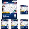 image:imageAvery Clean Edge Printable Business Cards with Sure Feed Technology 2 x 35 White 200 Blank Cards for Laser Printers 58712 x 35 Pack of 5