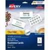 image:imageAvery Clean Edge Printable Business Cards with Sure Feed Technology Rounded Corners 2 x 35 White 160 Blank Cards for Inkjet Printers 88220One Size