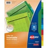 image:imageAvery Dividers for 3 Ring Binders 8Tab Plastic Binder Dividers Insertable Big Tabs Multicolor 24 Sets of 11901
