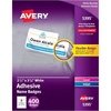 image:imageAvery Flexible Printable Name Badges 213 x 338 Rectangle Labels White 5 Packs 800 Removable Name Tag Stickers Total 8395213 in x 338 in