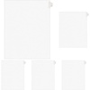image:imageAvery Individual Legal Exhibit Dividers Avery Style 1 Side Tab 85 x 11 inches Pack of 25 11911One Size Pack of 5