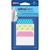 image:imageAvery Multiuse Ultra Tabs 2 x 15 2Side Writable Neon PinkGreenOrange 48 Repositionable Tabs 74756Assorted Designs