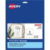 image:imageAvery Postcards with Metallic Gold Borders 31516 x 5316 40 Total LaserInkjet Printable Postcards 3329