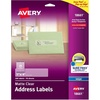 image:imageAvery Printable Address Labels Sure Feed Technology 1 x 4 Matte Clear 200 Blank Mailing Labels 18661Each