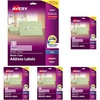 image:imageAvery Printable Address Labels Sure Feed Technology 1 x 4 Matte Clear 200 Blank Mailing Labels 18661Each Pack of 5