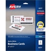 image:imageAvery Printable Business Cards with Sure Feed Technology 2 x 35 White 250 Blank Business Cards Inkjet Printer Paper 083712 x 35 inches