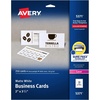 image:imageAvery Printable Business Cards with Sure Feed Technology 2 x 35 White 250 per Pack 5 Packs Total of 1250 Blank Cards for Laser Printers 5371