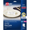 image:imageAvery Printable Place Cards with Sure Feed Technology 1716 x 334 White with Gold Border 150 Blank Tent Cards for Laser or Inkjet Printers 35701