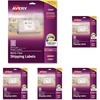 image:imageAvery Printable Shipping Labels Sure Feed Technology 313 x 4 Matte Clear 60 Blank Mailing Labels 15664One Size Pack of 5