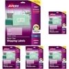 image:imageAvery Printable Shipping Labels with Sure Feed 2 x 4 Matte Clear 100 Blank Mailing Labels 188632 x 4 Pack of 5