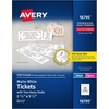 image:imageAvery Printable Tickets with TearAway Stubs 175 x 55 Matte White 500 Blank Tickets for Laser and Inkjet Printers 16795Pack of 1