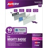 image:imageAvery Reusable Magnetic Professional Name Badge System 1 x 3 Silver Name Tags 50 Identification Badges 120 Laser Printable Inserts Design Software Included 71208Laser