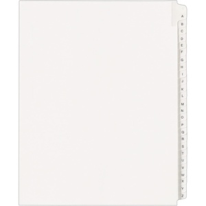 image:imageAvery AZ Legal Exhibit Dividers for 3 Ring Binders 25Tab Set Allstate Style 1 Binder Divider Set 01700
