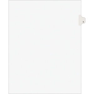 image:imageAvery Individual Legal Exhibit Dividers Avery Style 5 Side Tab 85 x 11 inches Pack of 25 11915