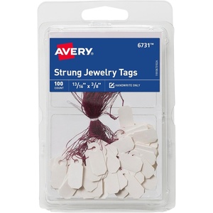 image:imageAvery Jewelry Tags 08125 x 0375 Inches Pack of 100 6731100 tags