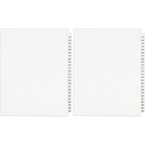 image:imageAvery Legal Dividers Standard Collated Sets 101125 Tab Set 013341 Count Pack of 2