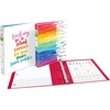 image:imageAvery  Amy Tangerine Designer Binders 1 Round Rings 175Sheet Capacity Watercolor amp Canvas 2 Binders 268531