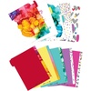 image:imageAvery  Amy Tangerine Designer Collection Big Tab Dividers for 3 Ring Binders 5Tab Set Rainbow Vibes 1 Set 113941 Count Pack of 1