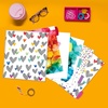 image:imageAvery  Amy Tangerine Designer Collection Binder 1 Inch Round Rings 175Sheet Capacity Hatchmark Hearts 6 Binders 283201