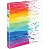 image:imageAvery  Amy Tangerine Designer Collection Binder 1 Round Rings 175Sheet Capacity Assorted Designs 26880 Pack of 6