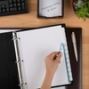 image:imageAvery 12Tab Binder Dividers Easy Print amp Apply Clear Label Strip Index Maker White Tabs 5 Sets 114295 Sets