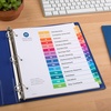 image:imageAvery 15 Tab Dividers for 3 Ring Binders Customizable Table of Contents Multicolor Tabs 6 Sets 111976 sets