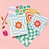 image:imageAvery 3 Ring Binder 1 Inch Round Rings Retro Collection Flower Power 26802Flower Power