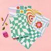 image:imageAvery 3 Ring Binder 1 Inch Round Rings Retro Collection Groovy Checks 268030