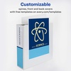 image:imageAvery 3 Ring Binder 3 Inch Slant Rings Durable View White Binder for Home Office or School Use 6 Pack 17042