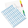 image:imageAvery 8 Tab Dividers for 3 Ring Binder Easy Print amp Apply Clear Label Strip Index Maker Customizable Multicolor Tabs 5 Sets 11419Clear
