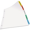 image:imageAvery 8 Tab Dividers for 3 Ring Binder Easy Print amp Apply Clear Label Strip Index Maker Customizable Multicolor Tabs 5 Sets 11419Clear