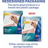 image:imageAvery 8 Tab Plastic Dividers for 3 Ring Binder Easy Print amp Apply Clear Label Strip Index Maker Customizable Frosted White Tabs 5 Sets 12450Frosted White