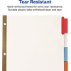 image:imageAvery 8Tab Binder Dividers Insertable Multicolor Big Tabs 1 Set 11123