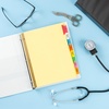 image:imageAvery 8Tab Binder Dividers for School Medical Office Supply or Home Organization Insertable Multicolor Big Tabs 6 Sets 1111148pack