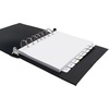 image:imageAvery 8Tab Mini Binder Dividers 55 x 85 Easy Print amp Apply Clear Label Strip White Tabs 1 Set 11427