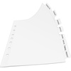 image:imageAvery 8Tab Mini Binder Dividers 55 x 85 Easy Print amp Apply Clear Label Strip White Tabs 1 Set 11427