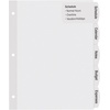 image:imageAvery Big Tab Printable Large White Label Dividers Includes Easy Peel Labels 5 Tabs 4 Sets 144380