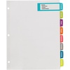 image:imageAvery Big Tab Printable Large White Label Dividers for 3 Ring Binders 8 Tabs per Set White Great for Office Supplies School Supplies Organizing and More 20 Sets of 1444120 sets Pack of 6