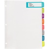 image:imageAvery Big Tab Printable Large White Label Dividers for 3 Ring Binders 8 Tabs per Set White Great for Office Supplies School Supplies Organizing and More 20 Sets of 1444120 sets
