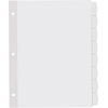 image:imageAvery Big Tab Printable White Label Dividers for 3 Ring Binders 8 Tabs per Set White Great for Office Supplies School Supplies Organizing and More 20 Sets of 14435One Size Pack of 6