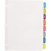 image:imageAvery Big Tab Printable White Label Dividers for 3 Ring Binders 8 Tabs per Set White Great for Office Supplies School Supplies Organizing and More 20 Sets of 14435One Size Pack of 1