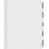 image:imageAvery Big Tab Printable White Label Dividers with Easy Peel 5 Tabs 1 Set 14436One Size