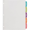 image:imageAvery Big Tab Printable White Label Dividers with Easy Peel 5 Tabs 1 Set 14436One Size
