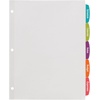 image:imageAvery Big Tab Printable White Label Dividers with Easy Peel 5 Tabs 1 Set 14436One Size Pack of 12