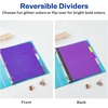 image:imageAvery Big Tab Reversible Fashion Dividers Assorted Colors 5Tab Set 249280