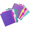 image:imageAvery Big Tab Reversible Fashion Dividers Assorted Colors 5Tab Set 249280